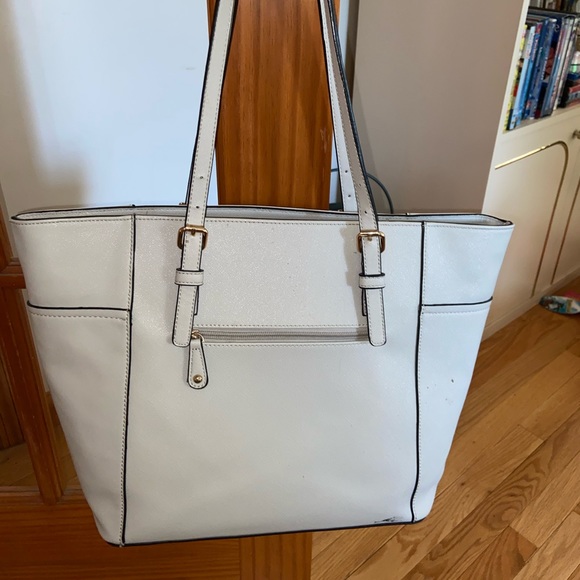 Light gray David Jones Paris shoulder bag - Picture 2 of 3